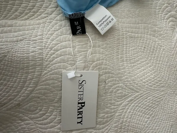 Sister Party Mini Dress Blue Size M - Image 2
