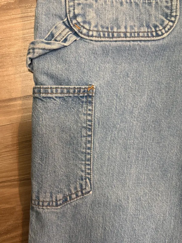 Carhartt Loose Fit Carpenter Jeans Light Wash Utility 30x28 - Image 9