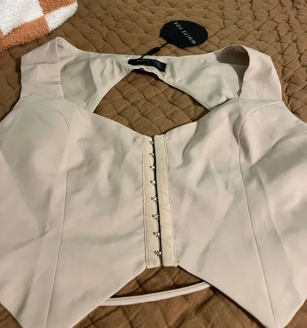 White Fox Corset Top - Image 4