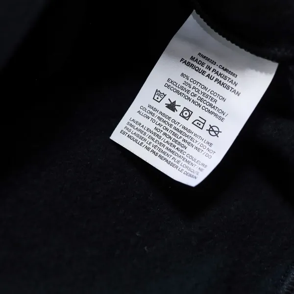 Nike Sweatshirt Womens 2X Black Phoenix Fleece Center Swoosh Crewneck DJ6676-010 - Image 7