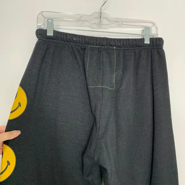 Aviator Nation Smiley 2 Sweatpant Pull On Pants Jogger Womens XL - Image 5