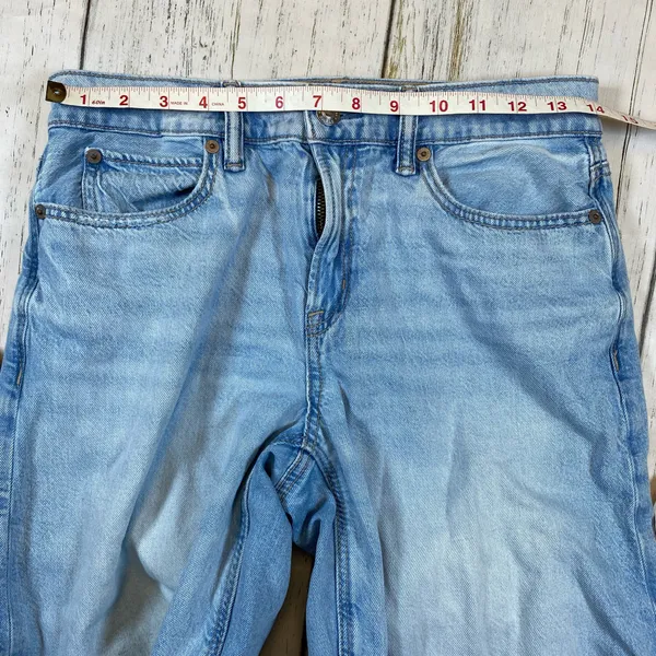 American Eagle Low Rise Ultra Wide Leg Strigid Jeans - Image 5