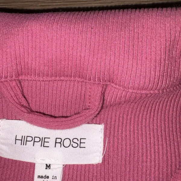 Hippie Rose Women's Boutique Pink Button Up Size Medium - Image 2