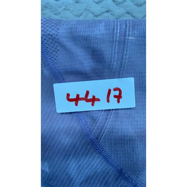 Lululemon Swiftly Tech Short Sleeve Crew Lilac Purple Athletic Top Size 4 - Image 7