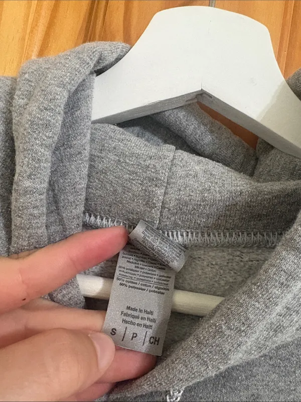 Oregon Coast Size Small Grey Hooded Sweatshirt Gray - Image 4