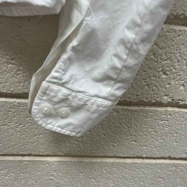 Brandy Melville White Button Down Blouse one size - Image 3