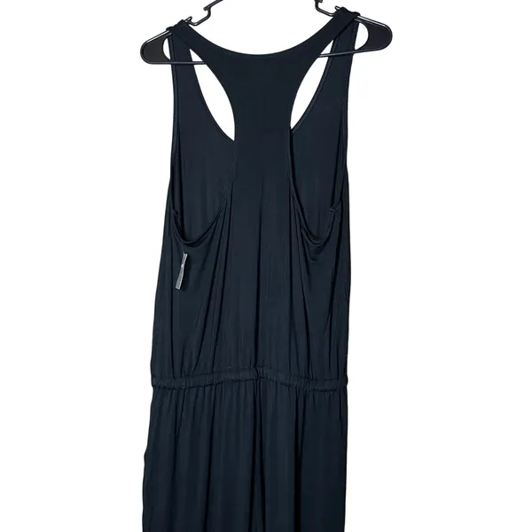 NWT Aerie Black Racerback Drawstring Waist Jumpsuit Women's‎ Size M - Image 8