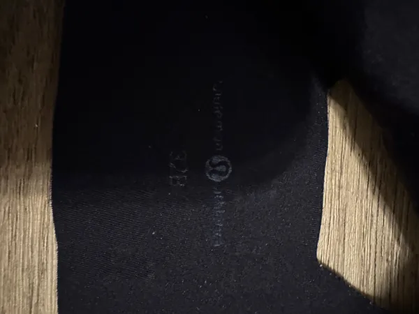 Lululemon Black Sports Bra - Image 2
