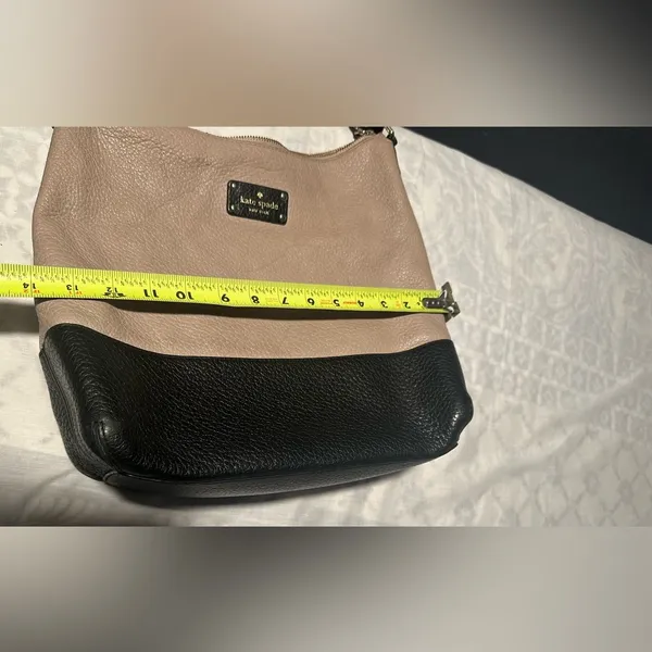 Kate spade black and beige shoulder leather bag - Image 13