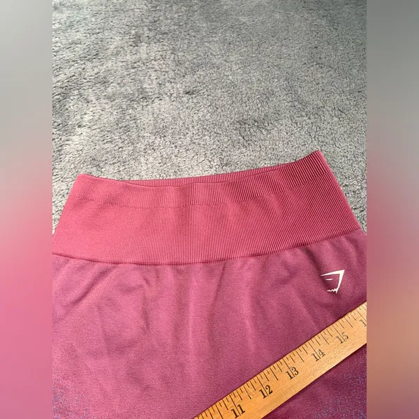 Gymshark blue pink bike workout shorts - Image 10