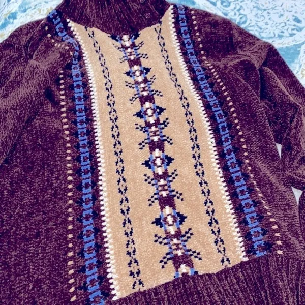 Vintage sweater size small Brown - Image 10