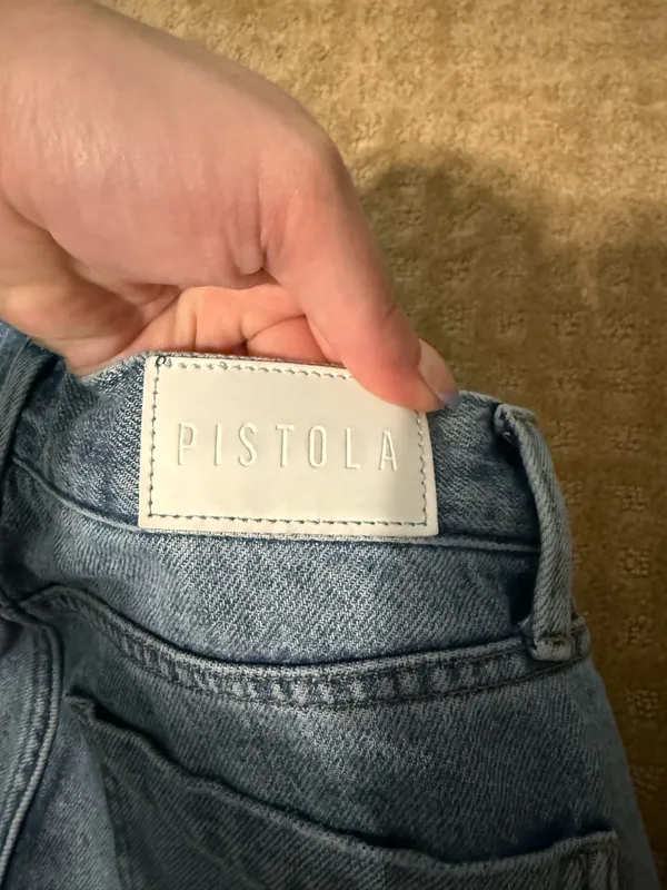 Pistola Jadyn Low Slung Palazzo Jeans - Image 3
