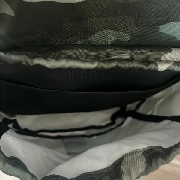 Pink Victoria’s Secret green camouflage small backpack - Image 6