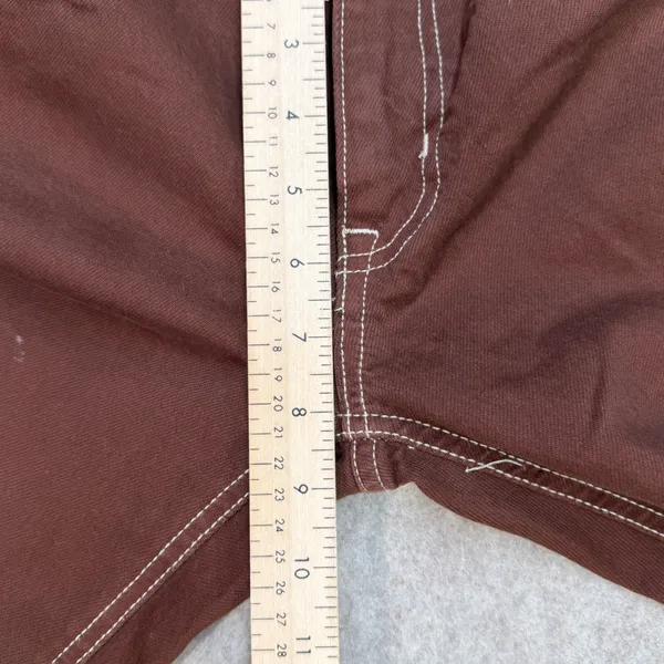 Aeropostale Jeans Flare Womens 2R Low Rise Brown Y2K Boho Indie Western Twee - Image 11