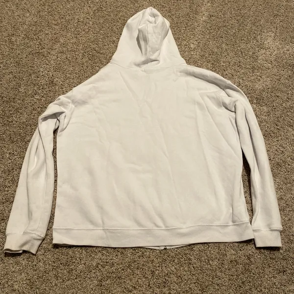 Full Tilt White Zip-Up Hoodie - Image 2