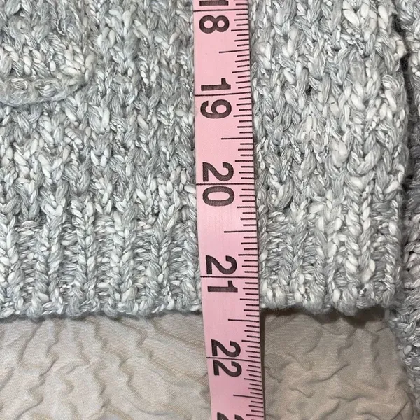 Abercrombie & Fitch Womens Knit‎ Open Front Cardigan Sweater Gray Size Small - Image 6