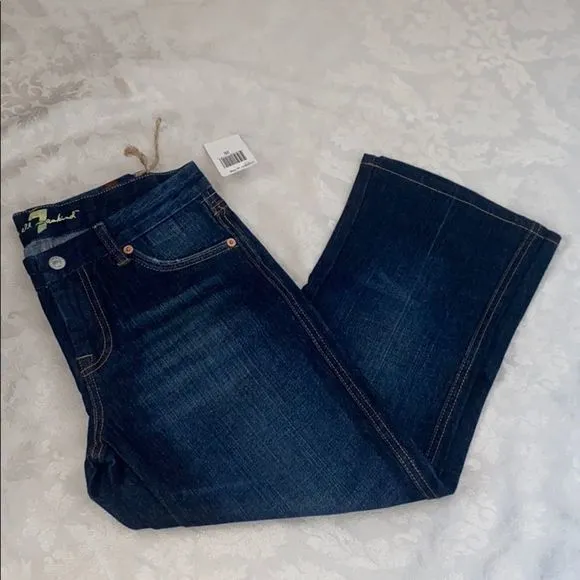 7 for‎ all mankind women’s a pocket jean capris size 26 waist - Image 2