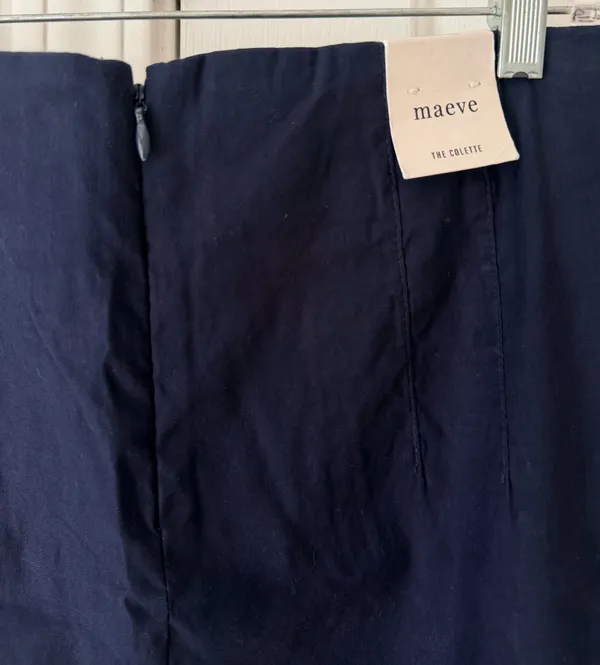 Anthropologie Maeve The Colette Ruffle-Hem Crop Wide-Leg Pants, Size 31 - Image 13