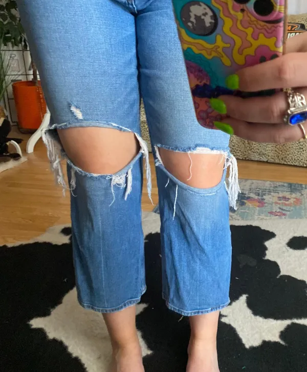Abercrombie Distressed Jeans - Image 2