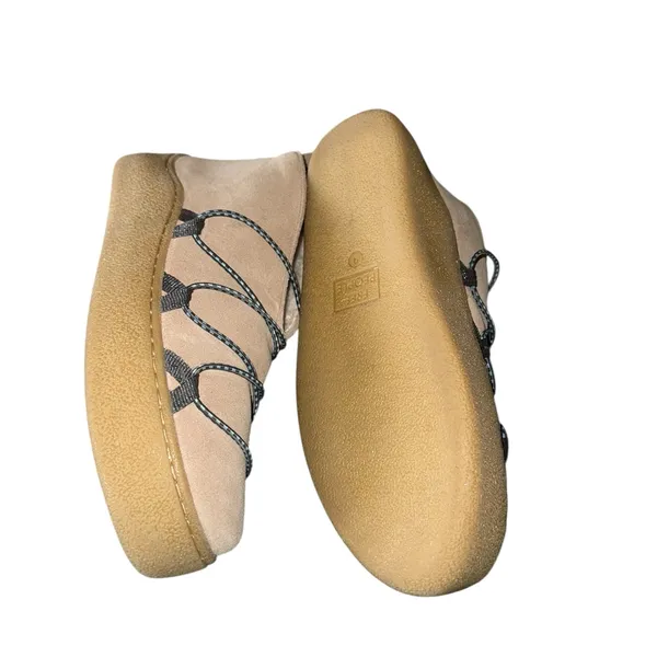NEW Free People Snowdrop Micro Genuine Shearling Boot 9M, DUST BUNNY SUEDE - Image 9