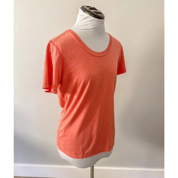 REI Heathered Coral Outdoor T-Shirt - Image 4