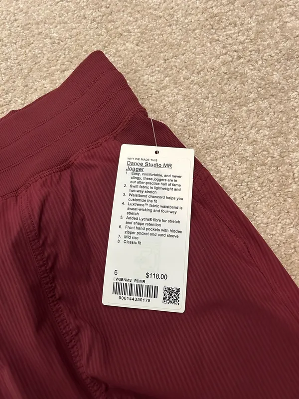 Lululemon Dance Studio Joggers - Image 3