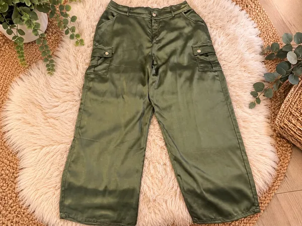 Cargo Guess Vintage Pants Green - Image 4