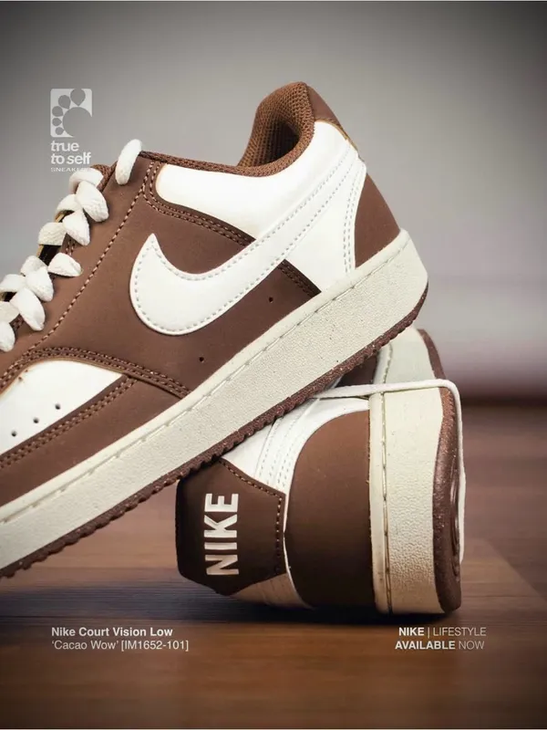 🆕 Nike Court Vision Low Cacao Wow NEW Size 6 WOMEN - Image 5