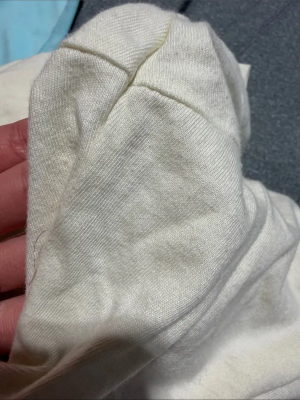 Frye cream Hell-Cat Graphic Crewneck Tee XL - Image 7