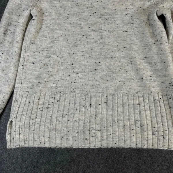 Madewell Donegal Smoke Roll Neck Wool Blend Sweater Grey K5410 Womens Small NWT - Image 13