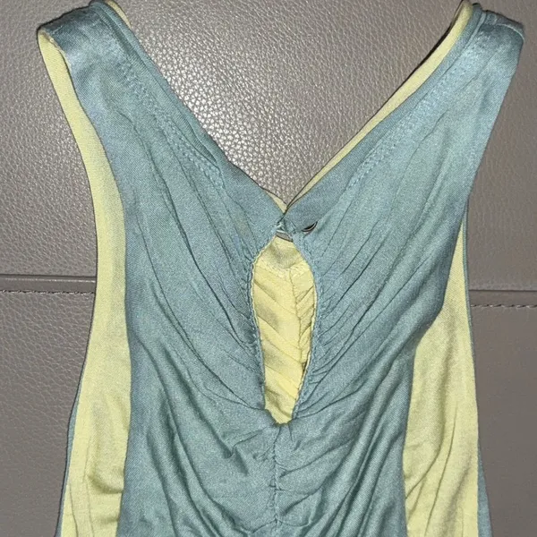 Anthropologie Pilcro‎ NWT Ruched Reversible Tank Top Light Sky Blue XS - Image 8