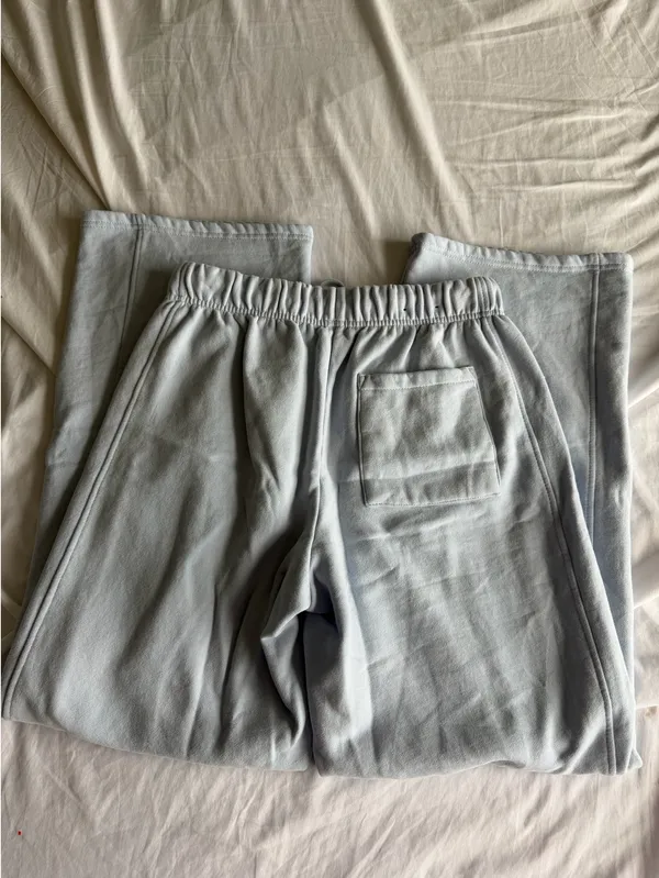 light blue garage wide leg pants - Image 2