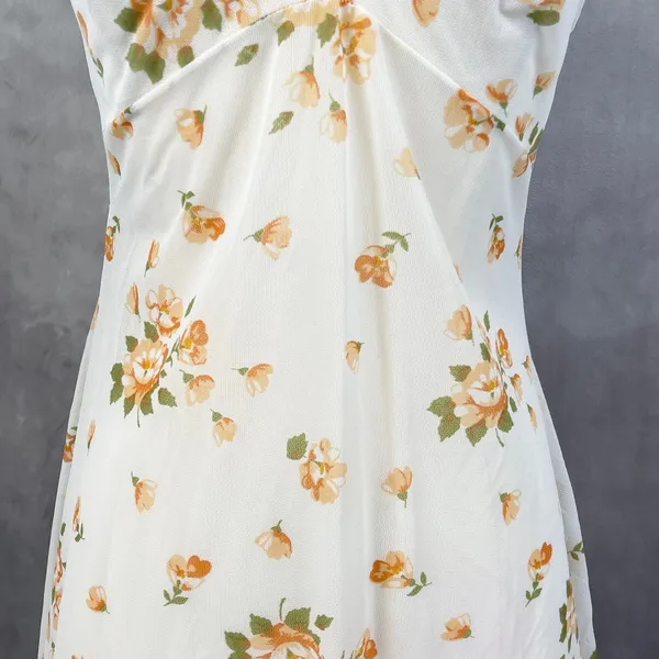 Womens‎ Floral Slip Dress Small Babydoll Cottagecore Coquette Y2K Romantic - Image 3