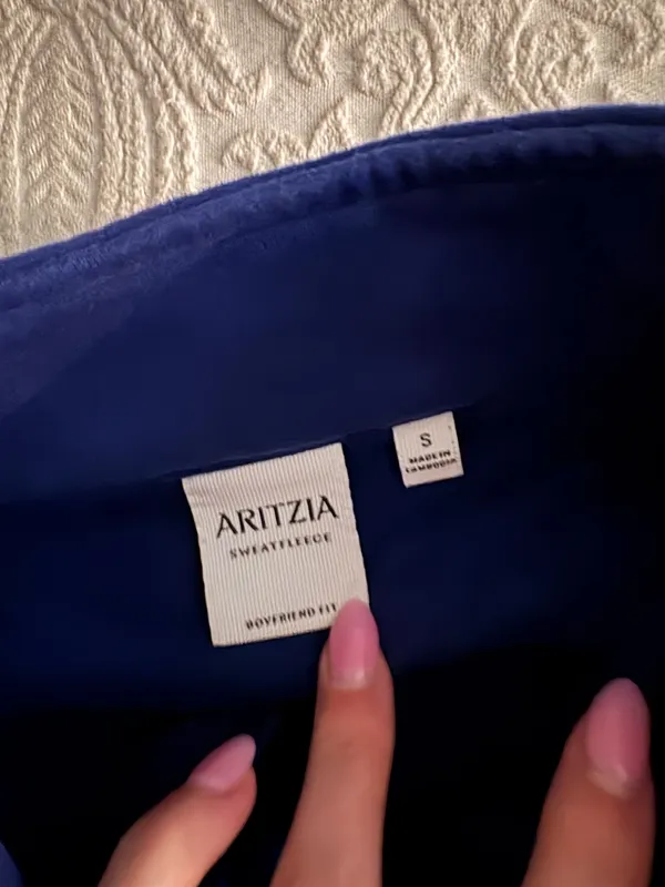 Cropped Quarter-Zip Aritzia Fleece - Image 6
