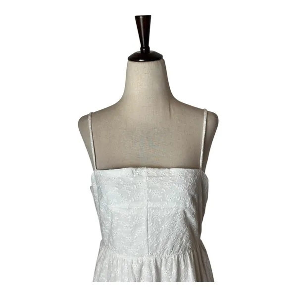 Line &‎ Dot Charlotte Dress Women Small White Eyelet Embroidered Midi NWT Boho - Image 5