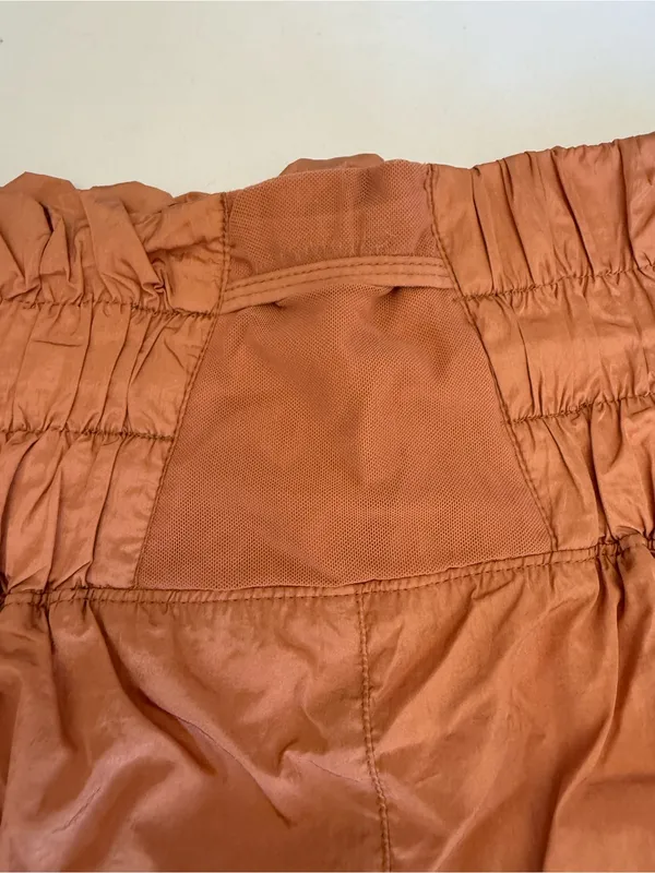 Free People Movement The Way Home Shorts in Rust Orange Size Large - Image 6