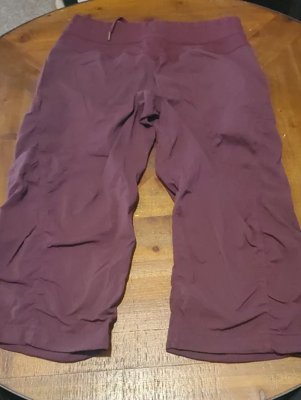 lululemon athletica Ribbed Capris in Plum Berry - Image 3