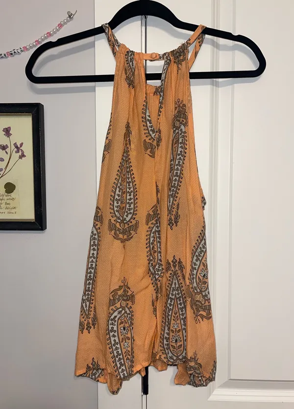 Lucky Brand Paisley Tank Top - Image 4
