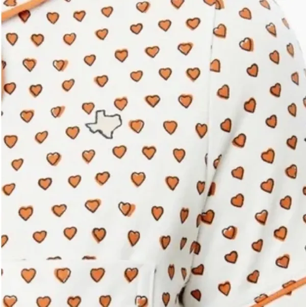 Long Sleeve Texas Hearts Pajamas - Image 2