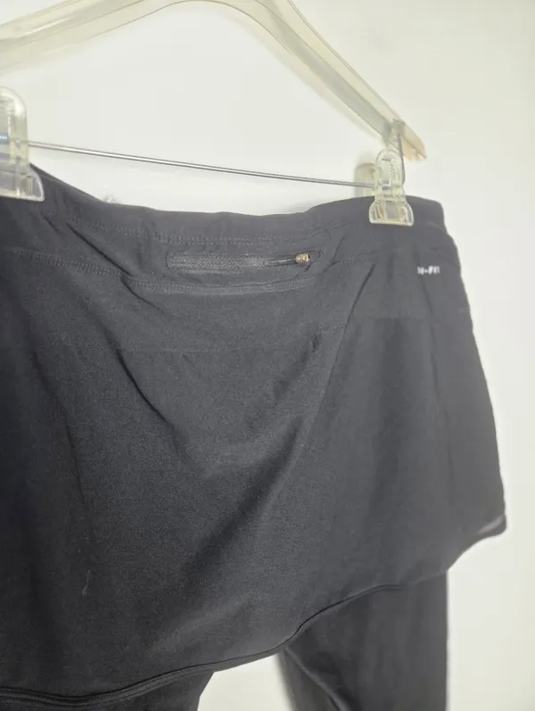 Nike Scapri Skirt Capri Skort Leggings Black Athletic Athleisure Yoga Running M - Image 9