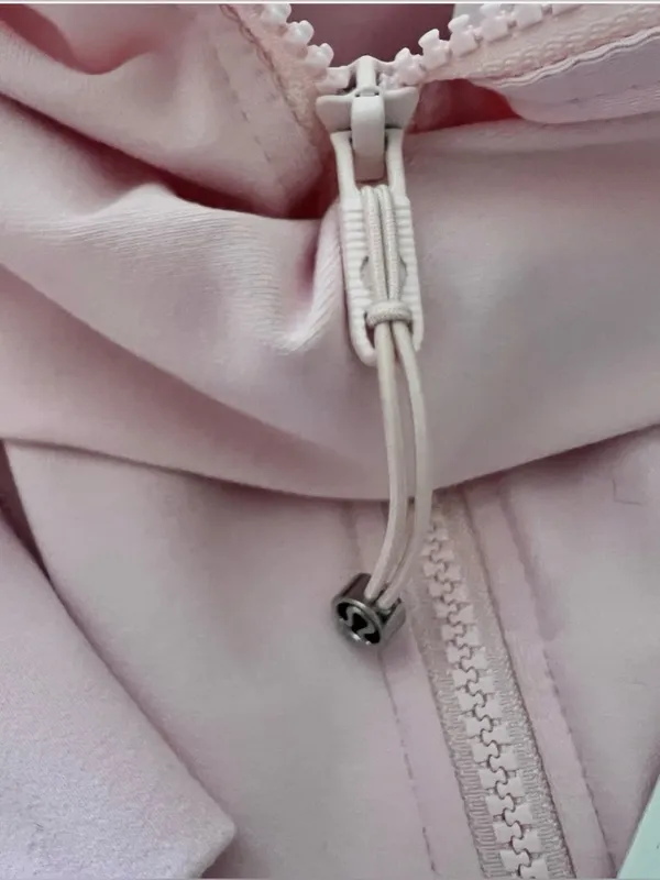 Lululemon‎ Define *Nulu Full Zip Jacket in Strawberry Milkshake Sz 8 Sold Out - Image 7