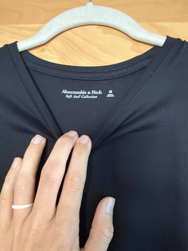 Abercrombie & Fitch Bodysuit black size M - Image 2