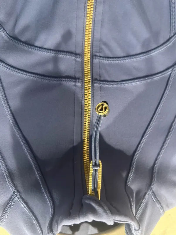 Lululemon Blue Full Zip Athletic Track Jacket Women's - Image 7