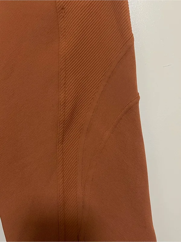 Lululemon Ribbed High-Rise Yoga Short 8" Butternut Brown - Image 2