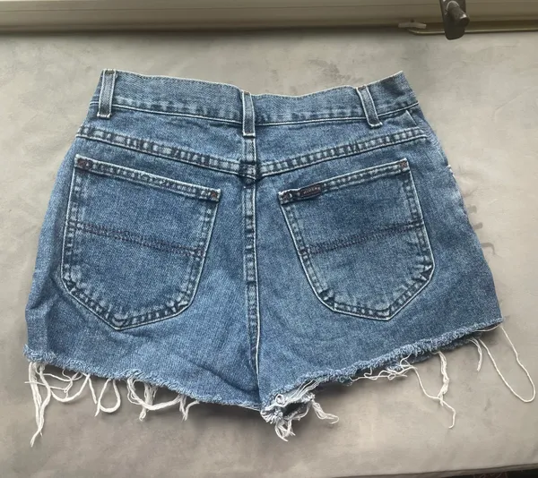 Lee vintage denim shorts - Image 2