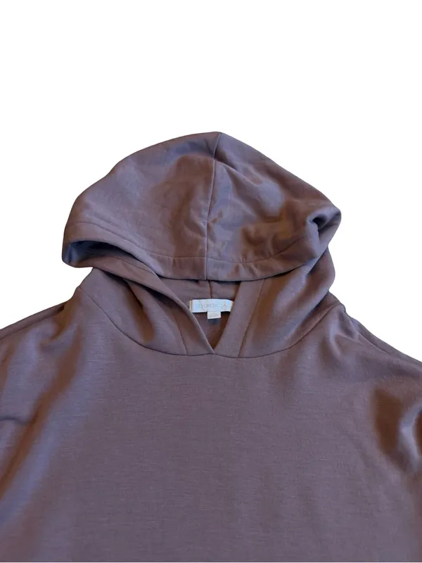 Beyond Yoga Go Getter Hoodie Sweatshirt Hooded Sweater Purple Stretch Size XS - Image 3