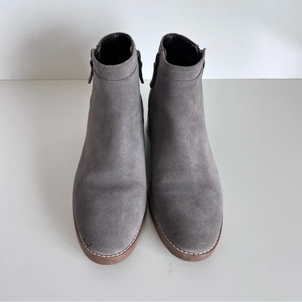 Cole Haan‎ Women's Rene Suede Ankle Booties Stormcloud Gray - Image 5