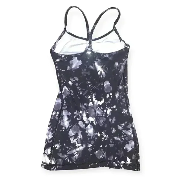 Lululemon Power Y Tank (Luon) Dusk Dye White Black - Image 4