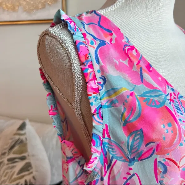 Lilly Pulitzer Aron Shift Sleeveless Dress In Multi Island De coco - Image 4