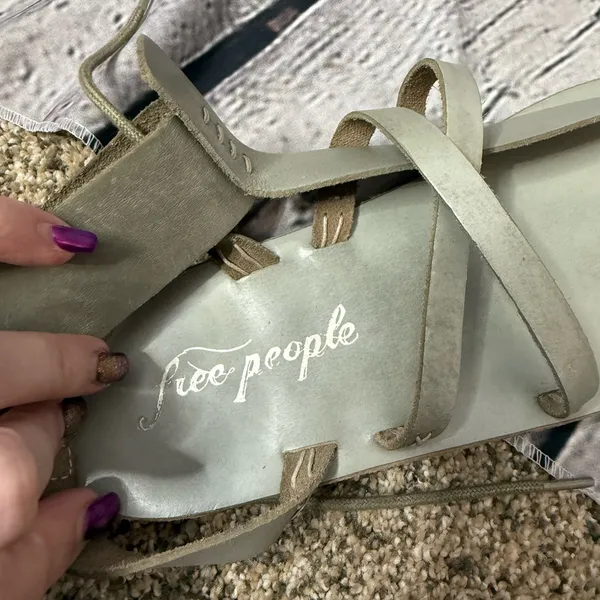 Free people vacation day wrap sandals size 40 - Image 6